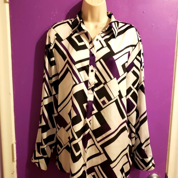 BUTTON DOWN TUNIC - Picture 3 of 8